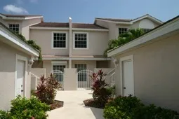 Garage in front to the right.  Unit is first floor unit on right.