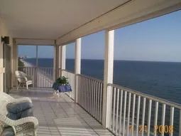 Large lanai facing west for the perfect beach and sunset view.