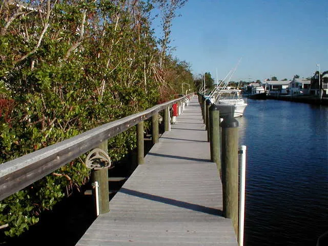 Royal Harbour/Naples Bay backwaters surround entire complex; lovely & quiet