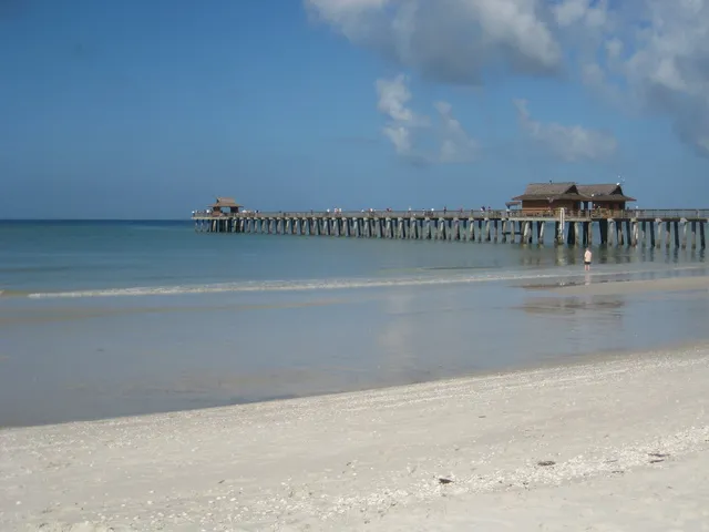 Naples beaches only one block away