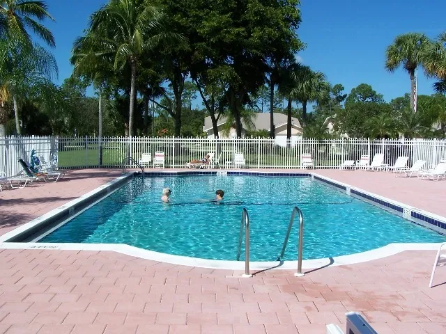 Fabulous community pool and deck area
