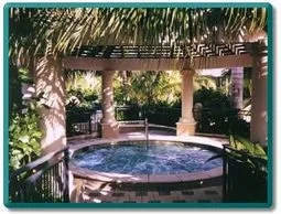 Relax in the Club & Spa hot tub