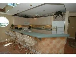 Cook for a crowd while you watch the dolphins swim by.