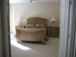 master bedroom from doorway