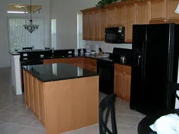 Fully furnished brand new kitchen.