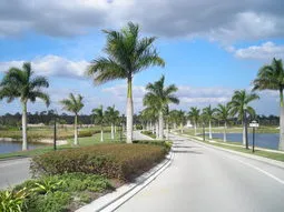 Entrance to development