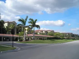 Frony view of condo building