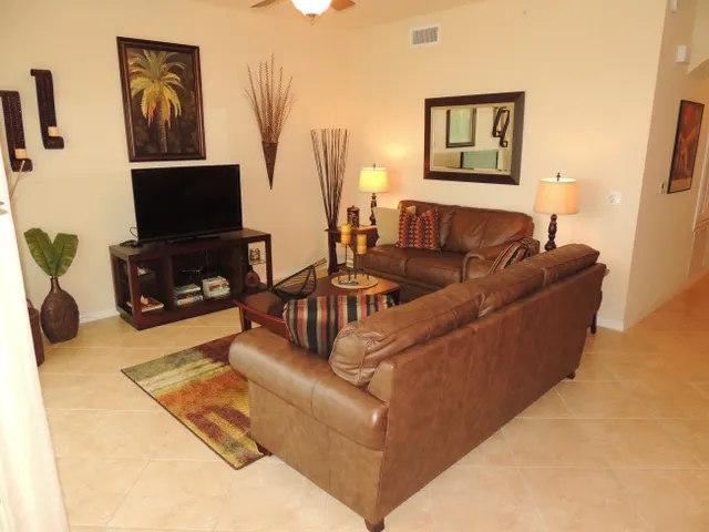 Tile floors throughout with brand new carpet in the bedrooms