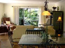 Bahama Living Room and Balcony overlooking Pool(facing north)