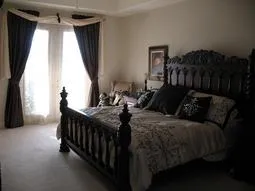 master with french doors to the lanai