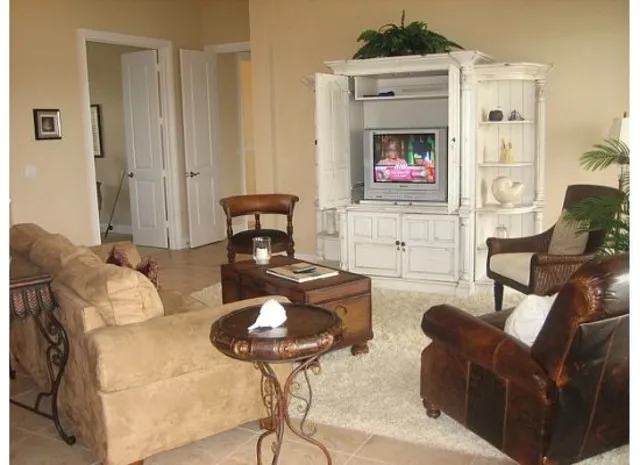 entertainment center in great room