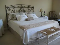 King size bed in Master Bedroom