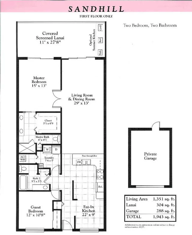APPROX FLOOR PLAN LAYOUT 