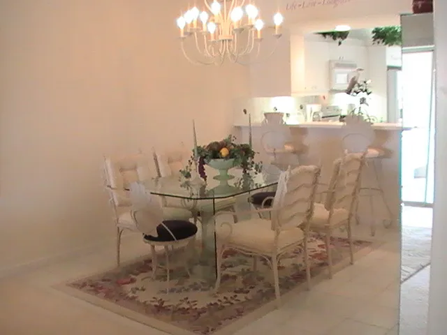 Dinning area.