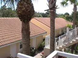 Garage, with access to staircase, to our home from home, on the 2nd floor.