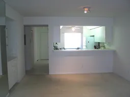Dining area with pass through from kitchen