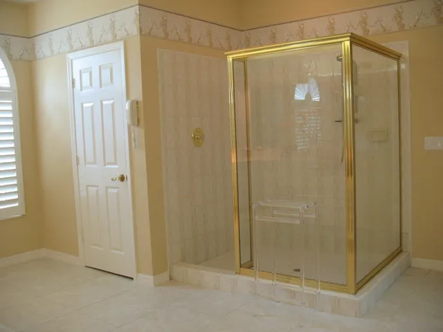 Master bathroom shower 