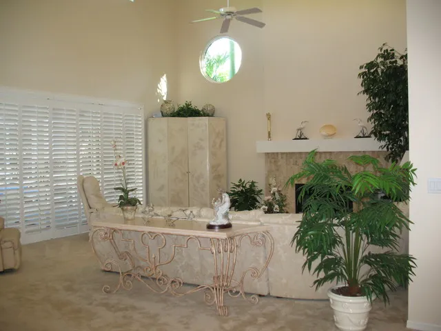 Very comfortable living room with flat screen TV, DVD and Bose Stereo.
