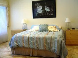 Master Bedroom - brand new high end king sized bed - super comfortable.