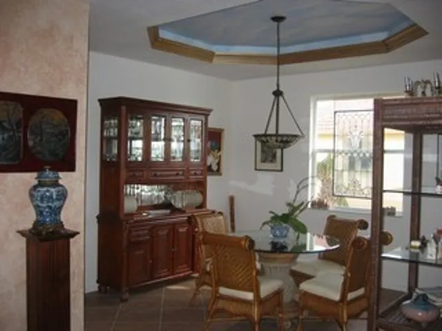 Dining Room featuring Tray Ceiling