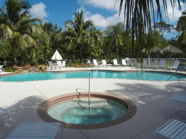 Pool and Spa at Coral Falls