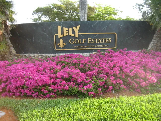 Lely Golf Estates entance