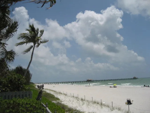 Naples Pier and Beach minutes away