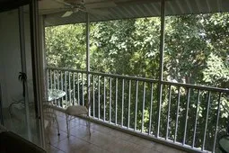 Large lanai to enjoy your morning coffee.