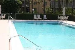 2 heated pools and picnic area.