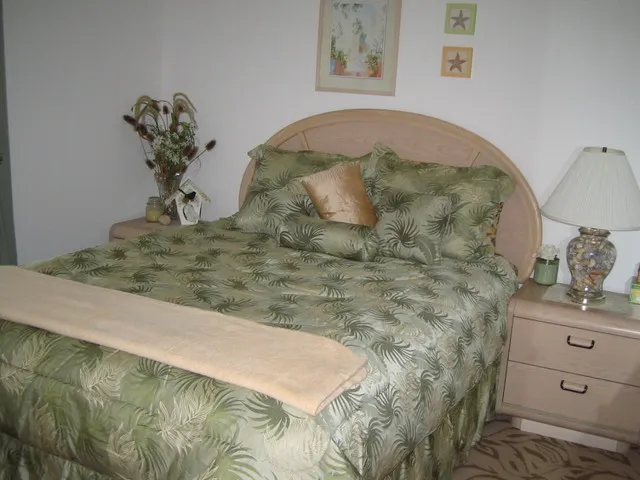 Spacious guest room with 5 piece Queen Suite & good size closet