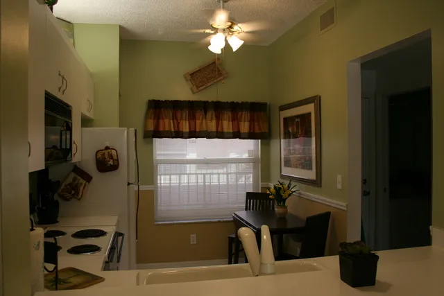 Kitchen is bright and fully stocked!