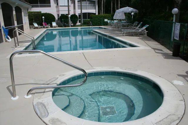 Relax in the hot tub and soak your stress away!