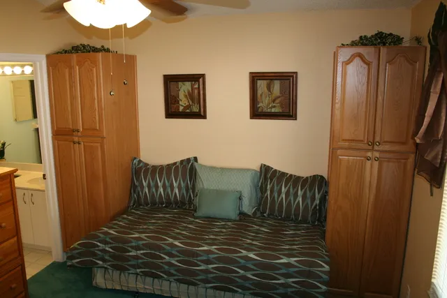 Guest room has attached bathroom with shower. Very private. TV in room!