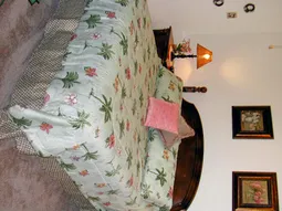 Master bedroom with king bed