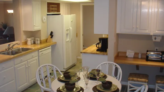 Fully equiped eat in kitchen