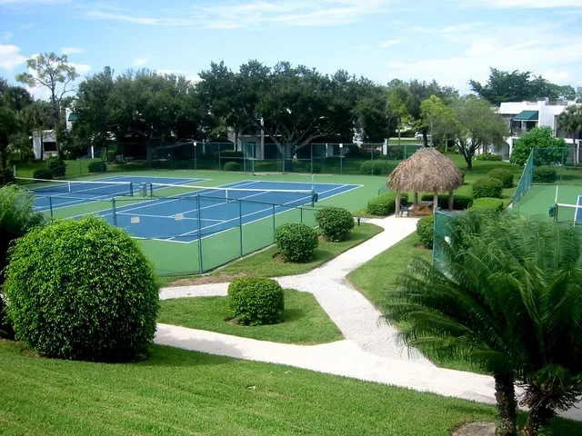 Tennis courts
