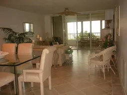 dining room, living room and lanai