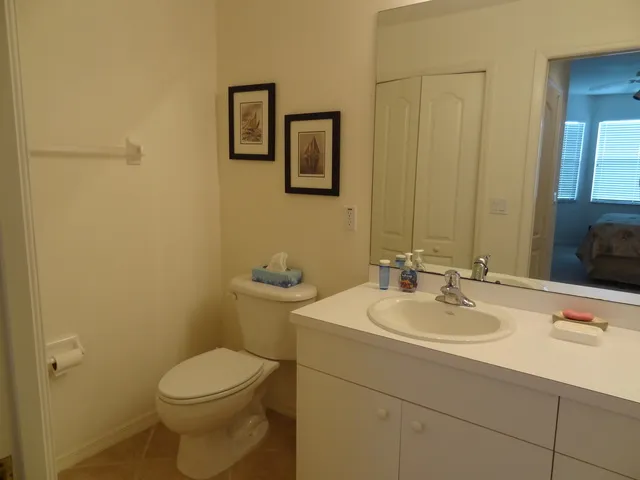 Master bath his & hers sinks