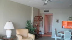 Spacious living area and dining room