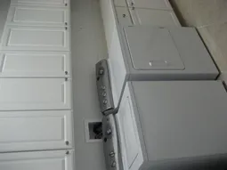 Spacious laundry room