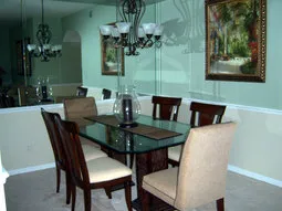 Formal dining room.