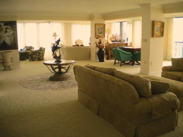 Living Room complete with Five Seating Areas