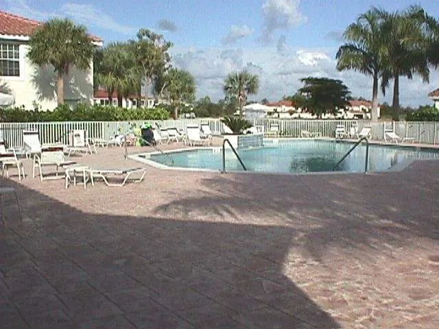 Pool and Spa Overlooking Lake