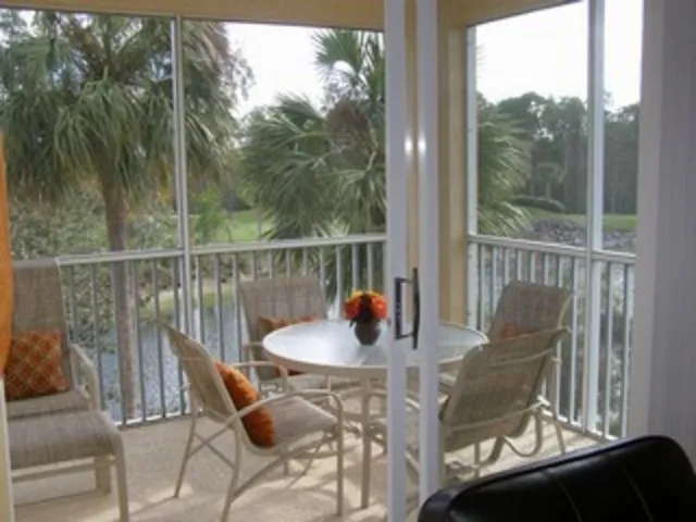Back lanai.