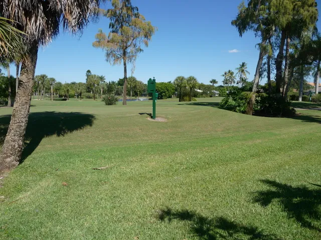 Beautiful golf course views.
