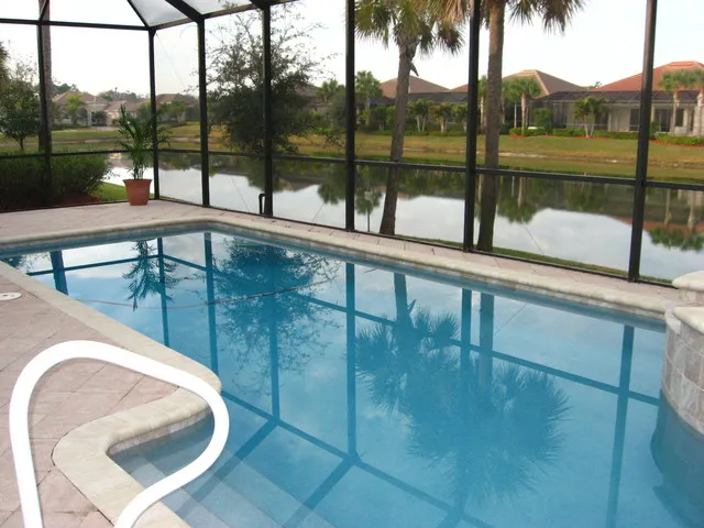 Partial View of Pool/Lake/Preserve