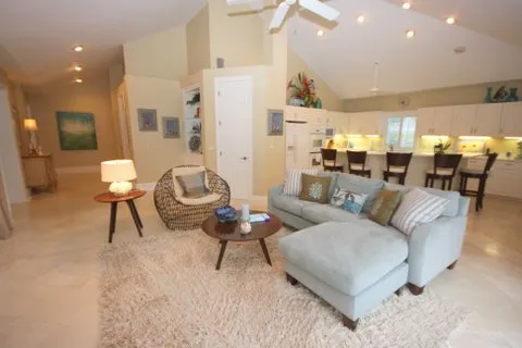 Family Room, Kitchen & Dining Area